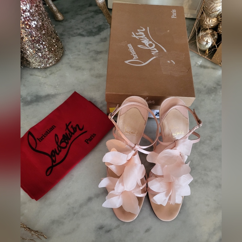 Louboutin RARE Satin Heels